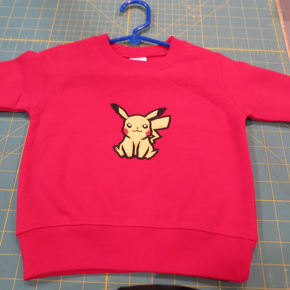 Pikachu sweatshirt- size 12 months